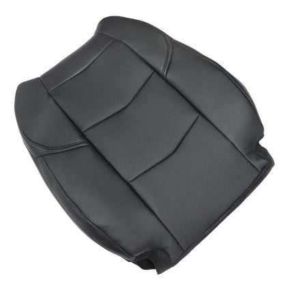 New For 2015-2020 Cadillac Escalade Passenger Side Top Leather Seat Cover Black