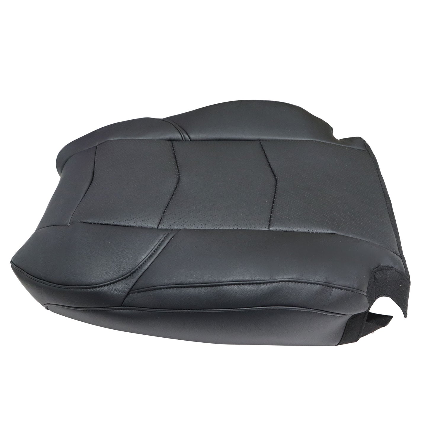 New For 2015-2020 Cadillac Escalade Passenger Side Top Leather Seat Cover Black