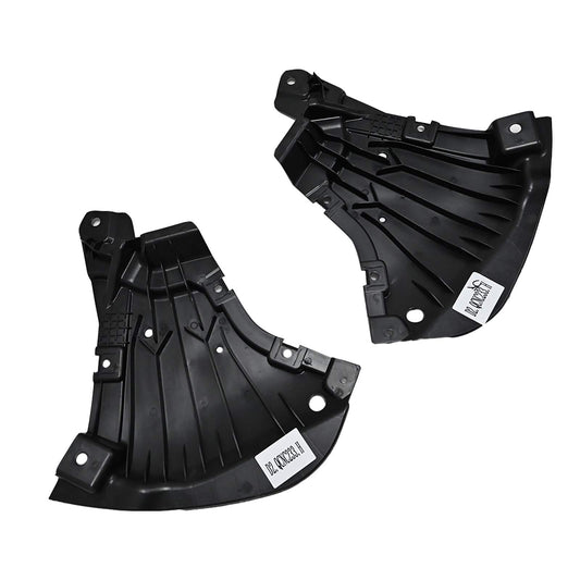 2x Front Engine Splash Shields For 2017-2019 MERCEDESs E-Class