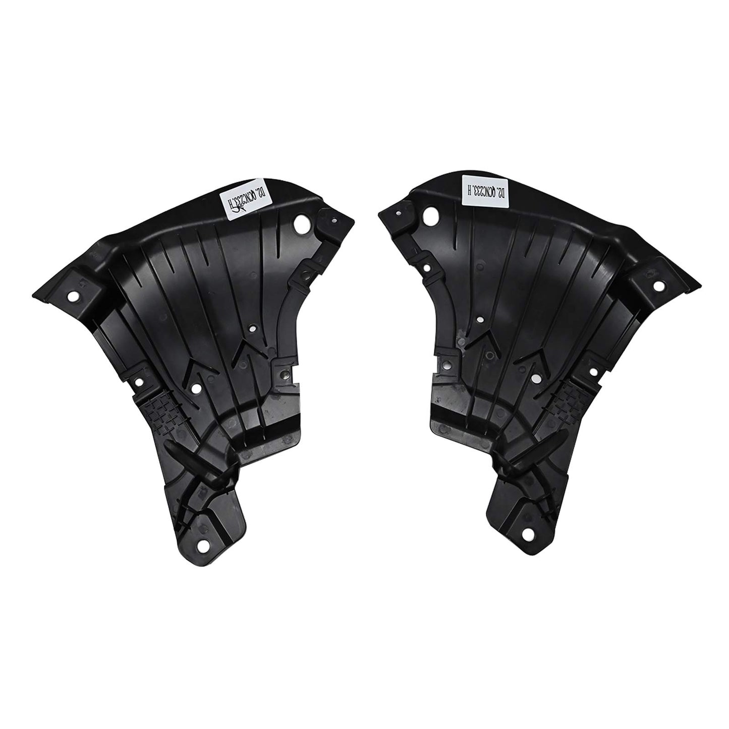 2x Front Engine Splash Shields For 2017-2019 MERCEDESs E-Class