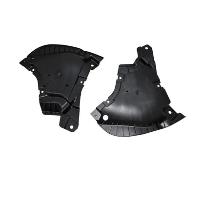 2x Front Engine Splash Shields For 2017-2019 MERCEDESs E-Class