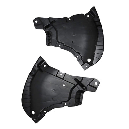 2x Front Engine Splash Shields For 2017-2019 MERCEDESs E-Class