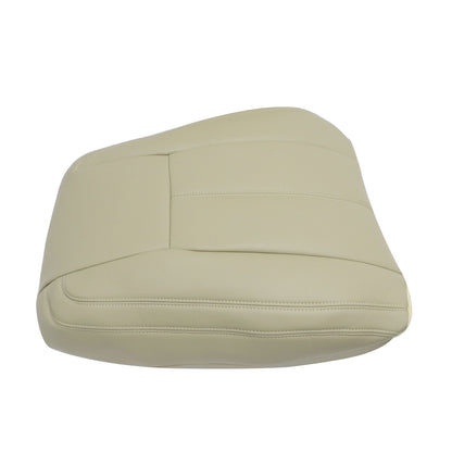 For 2010-2016 Land Rover LR4 Driver+Passenger Bottom-Top Leather Seat Cover Tan