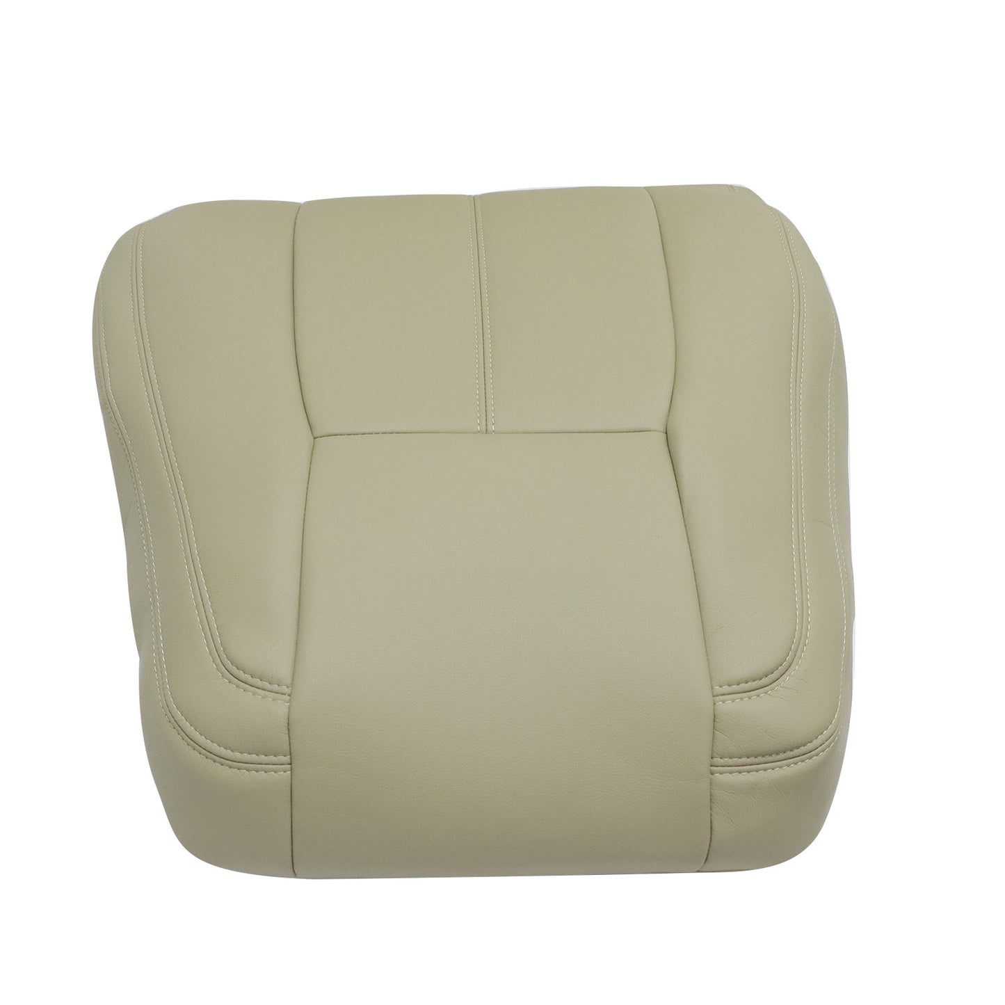 For 2010-2016 Land Rover LR4 Driver+Passenger Bottom-Top Leather Seat Cover Tan