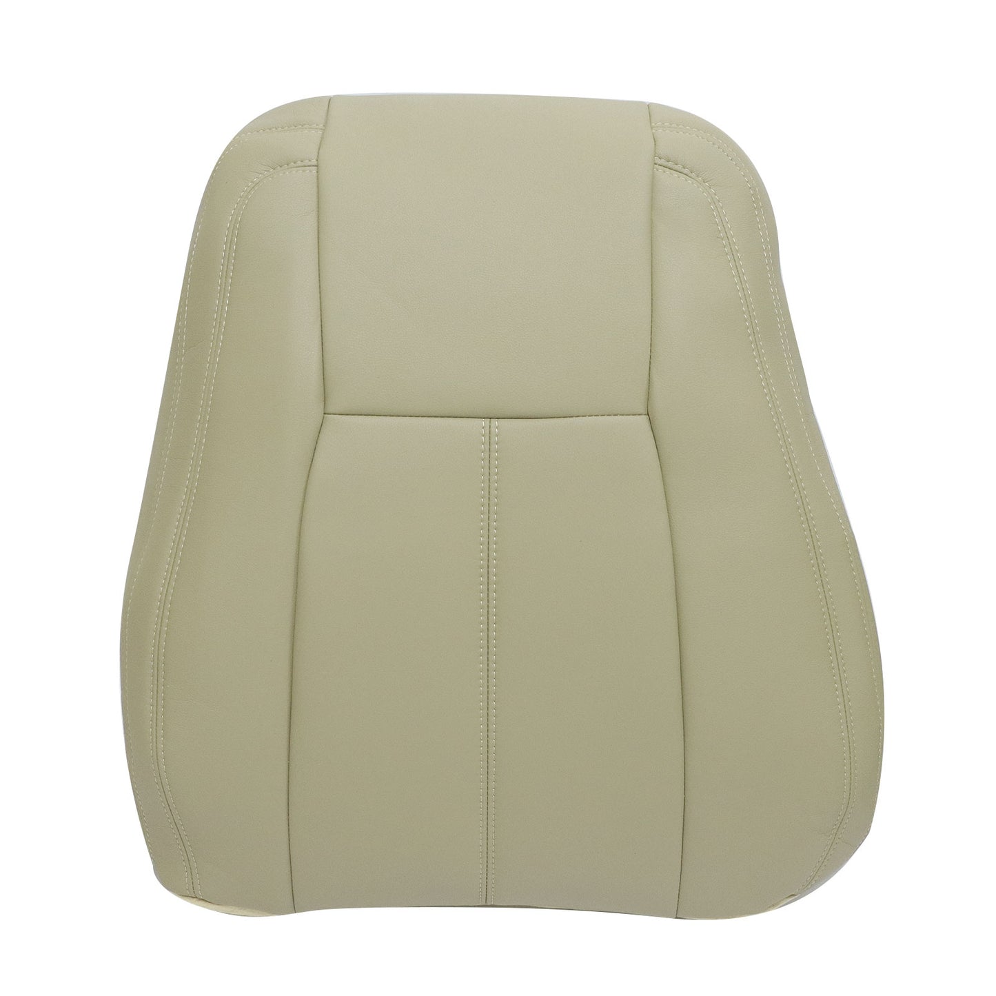 For 2010-2016 Land Rover LR4 Driver+Passenger Bottom-Top Leather Seat Cover Tan