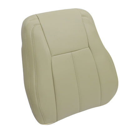 For 2010-2016 Land Rover LR4 Driver+Passenger Bottom-Top Leather Seat Cover Tan