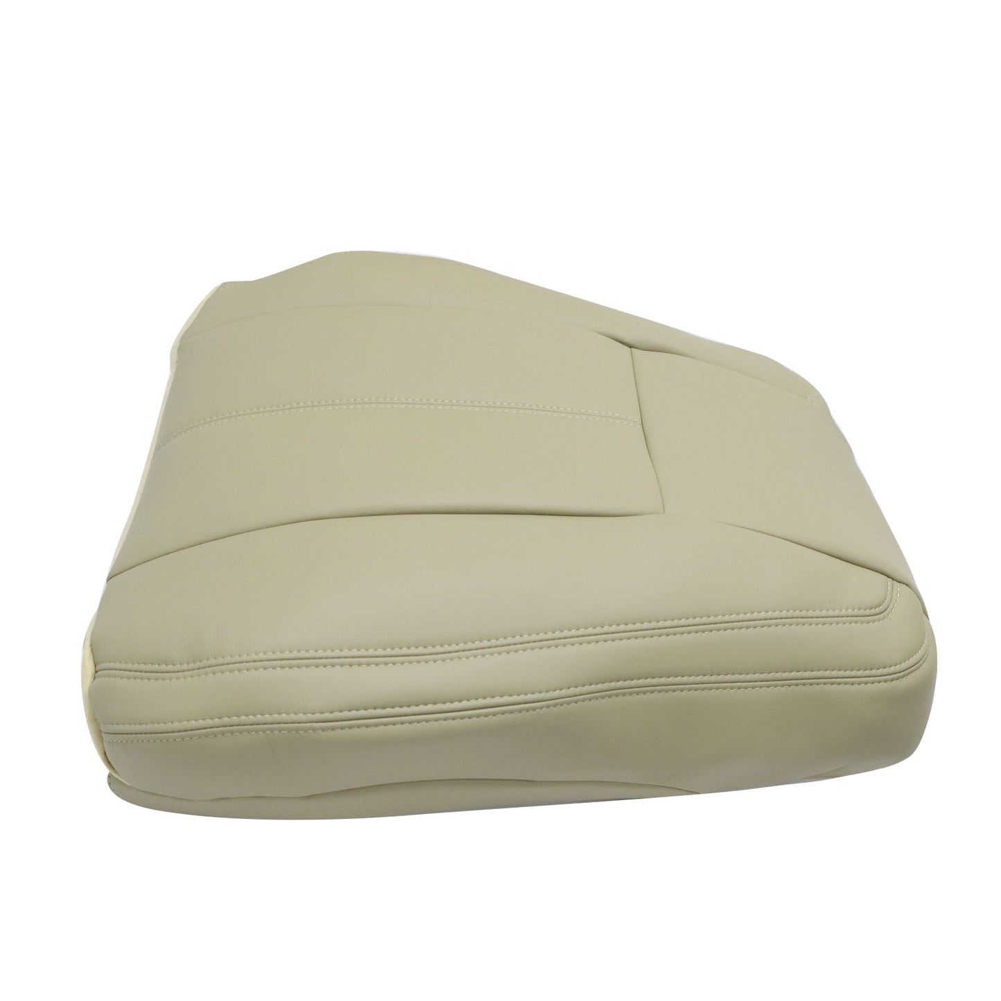 For 2010-2016 Land Rover LR4 Driver+Passenger Bottom-Top Leather Seat Cover Tan
