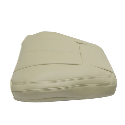 For 2010-2016 Land Rover LR4 Driver+Passenger Bottom-Top Leather Seat Cover Tan