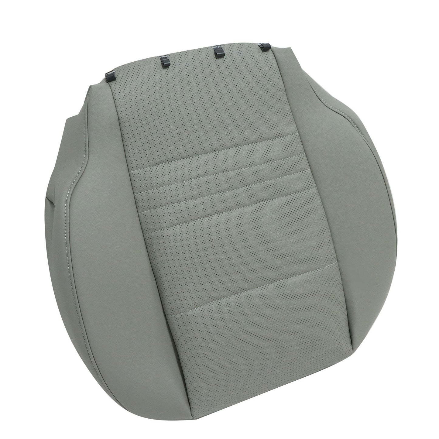 Driver & Passenger Perf Leather Seat Cover Gray Fits 1997-2004 Porsche Boxster