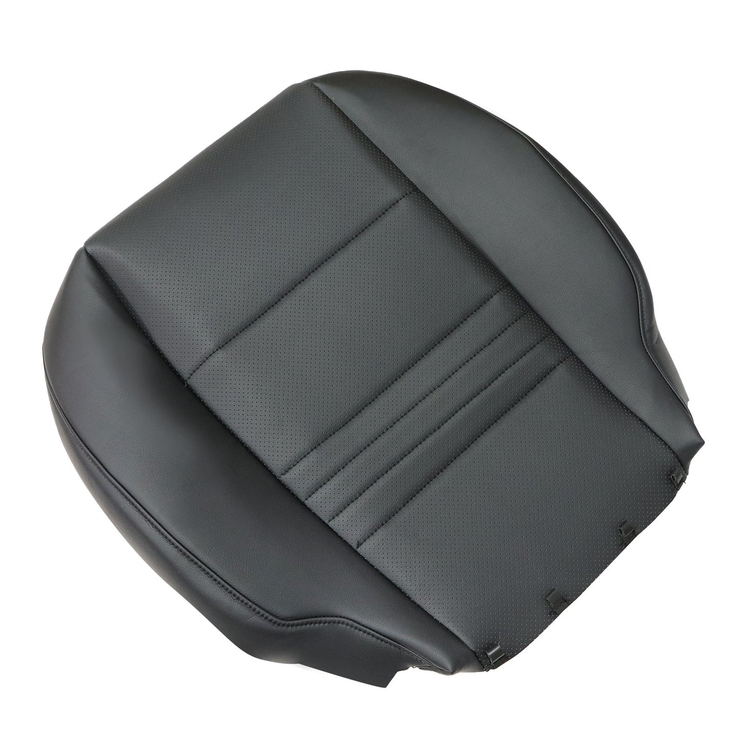 Driver & Passenger Perf Leather Seat Cover Black Fits 1997-2004 Porsche Boxster