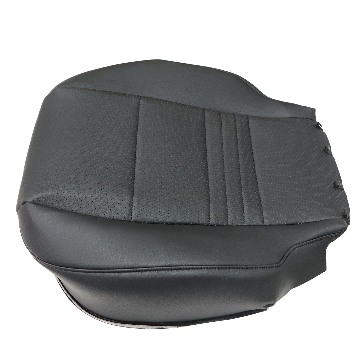 Driver & Passenger Perf Leather Seat Cover Black Fits 1997-2004 Porsche Boxster