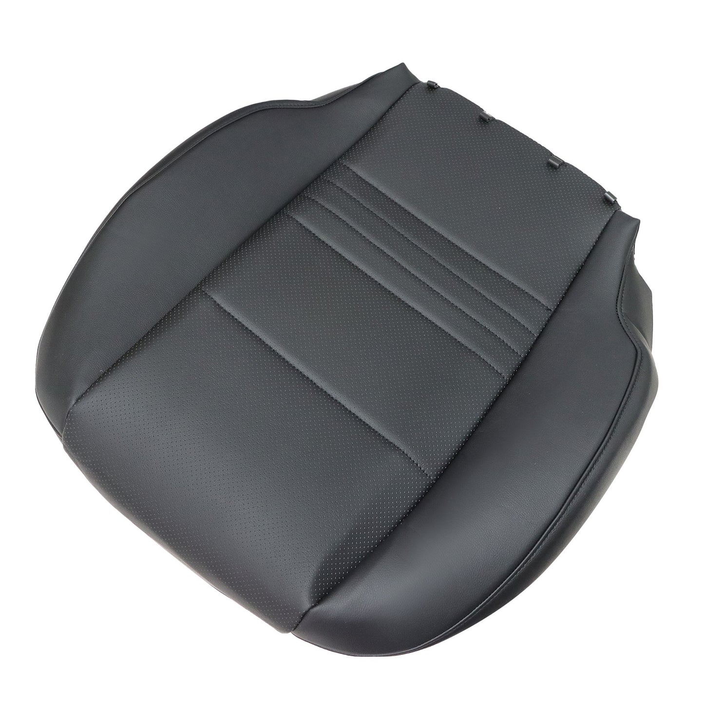 Driver & Passenger Perf Leather Seat Cover Black Fits 1997-2004 Porsche Boxster