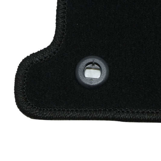 Velour Floor Mats Carpet Fits 2012-2015 Honda Civic Coupe 2-Door Waterproof Set