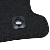 Velour Floor Mats Carpet Fits 2012-2015 Honda Civic Coupe 2-Door Waterproof Set