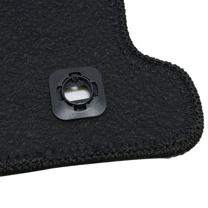 Velour Floor Mats Carpet Fits 2012-2015 Honda Civic Coupe 2-Door Waterproof Set