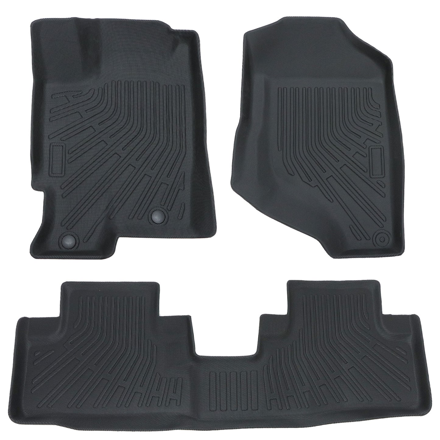 Floor Mats Liner For 2009-2012 Acura RDX 4-Door Front-Rear All Weather TPE