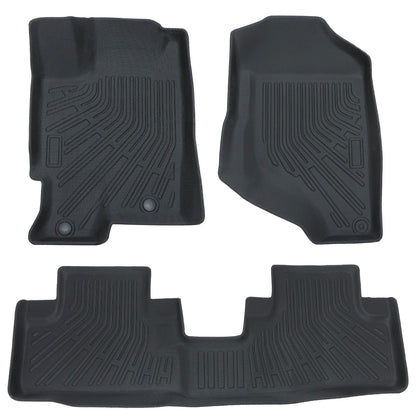 Floor Mats Liner For 2009-2012 Acura RDX 4-Door Front-Rear All Weather TPE