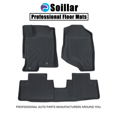 Floor Mats Liner For 2009-2012 Acura RDX 4-Door Front-Rear All Weather TPE