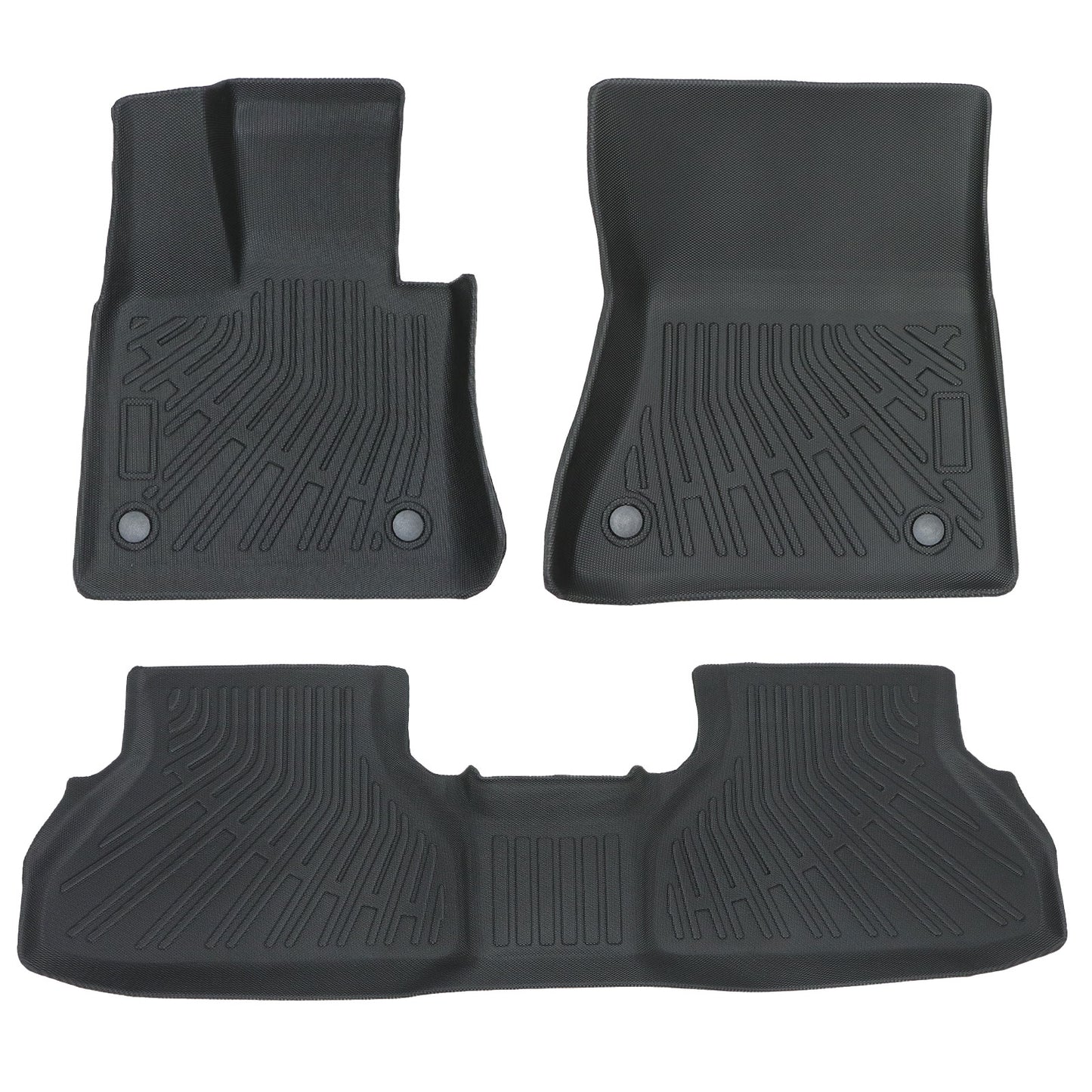 Floor Mats Liner For 2008-2014 BMW X6 E71 E72 4-Door Front-Rear All Weather TPE