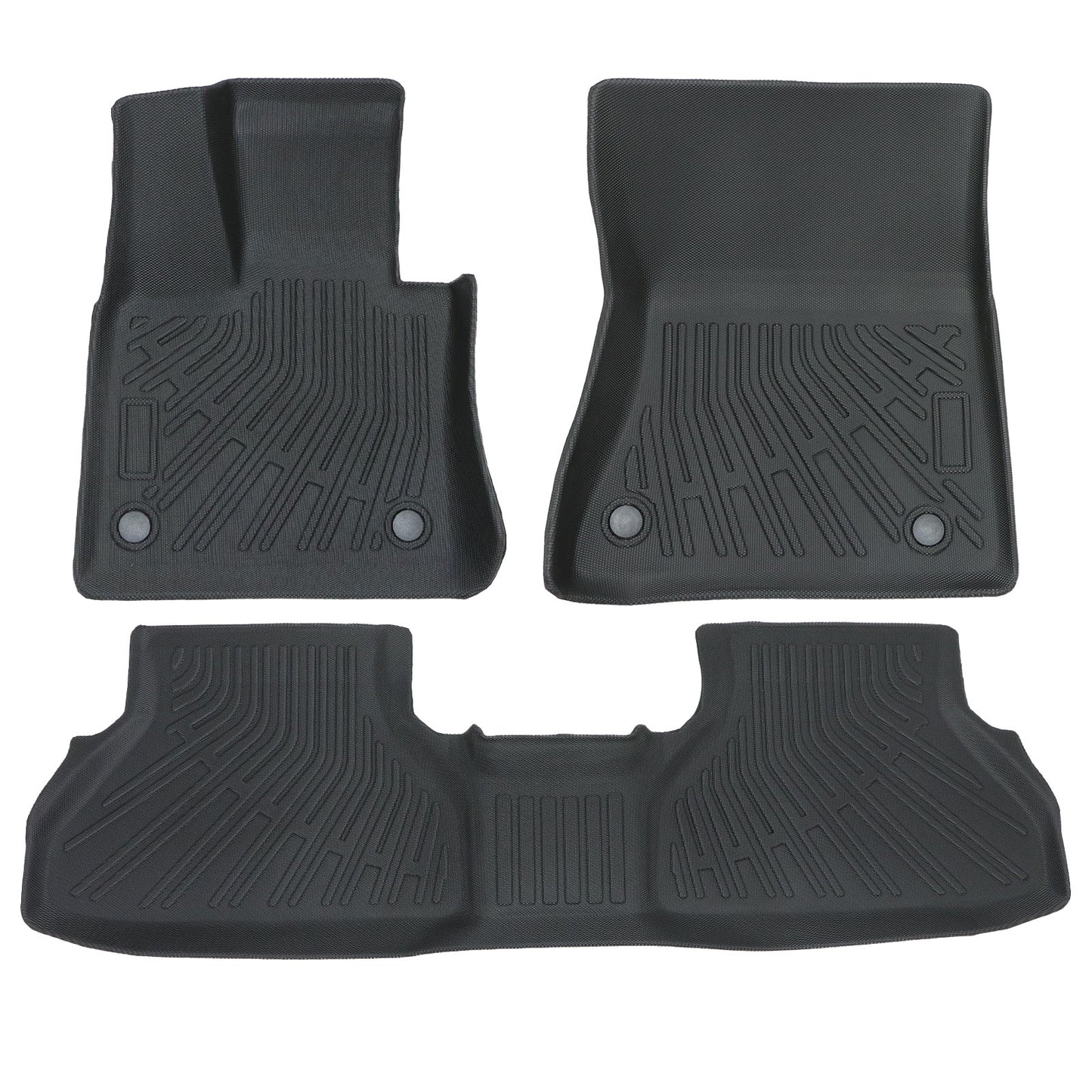 Floor Mats Liner For 2008-2014 BMW X6 E71 E72 4-Door Front-Rear All Weather TPE