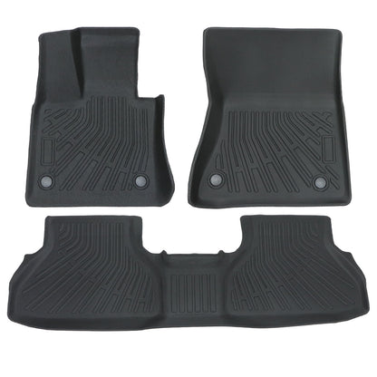 Floor Mats Liner For 2008-2014 BMW X6 E71 E72 4-Door Front-Rear All Weather TPE
