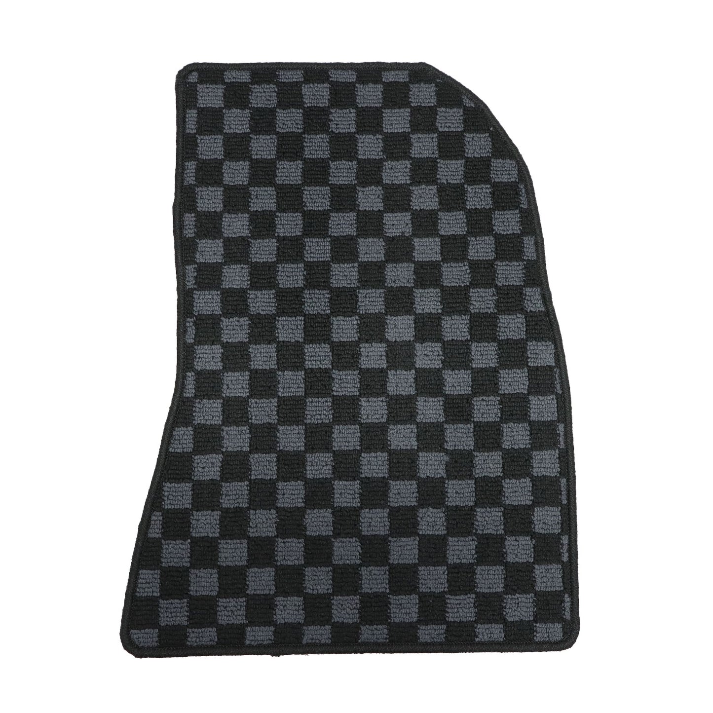 For 2017-2023 Tesla Model 3 4Doors Checkered Flag Carpet Floor Mats Waterproof