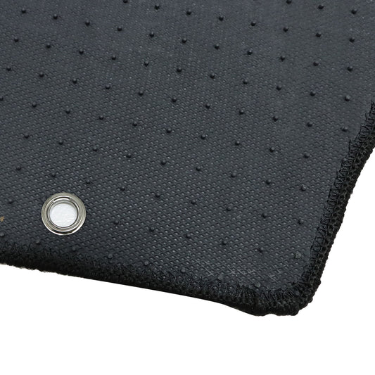 For 2003-2009 Nissan 350Z 2Passengers Checkered Flag Floor Mats Carpet Anti-Slip