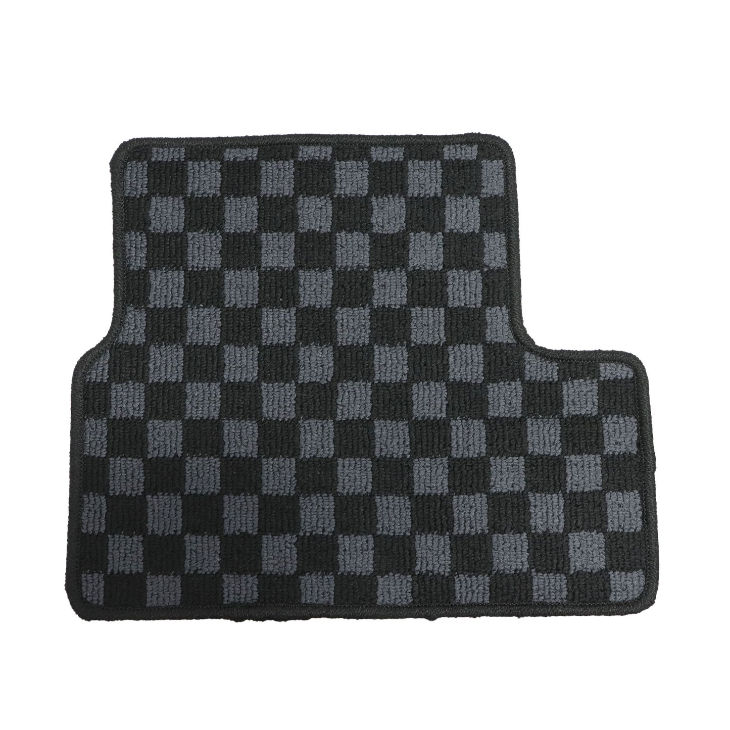 2Row Checkered Flag Floor Mats Carpet Fits 2012-2015 Honda Civic Coupe Anti-Slip