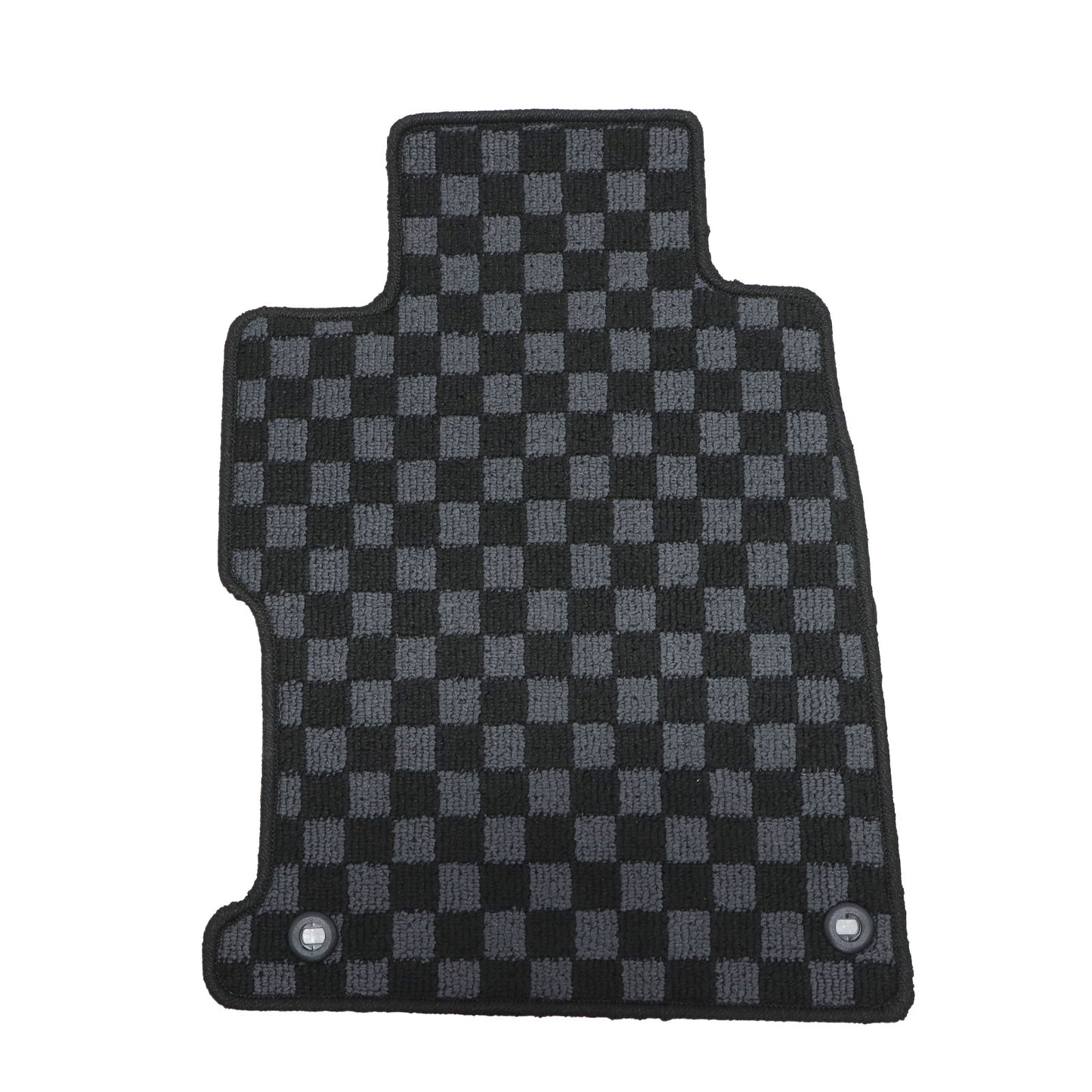 2Row Checkered Flag Floor Mats Carpet Fits 2012-2015 Honda Civic Coupe Anti-Slip