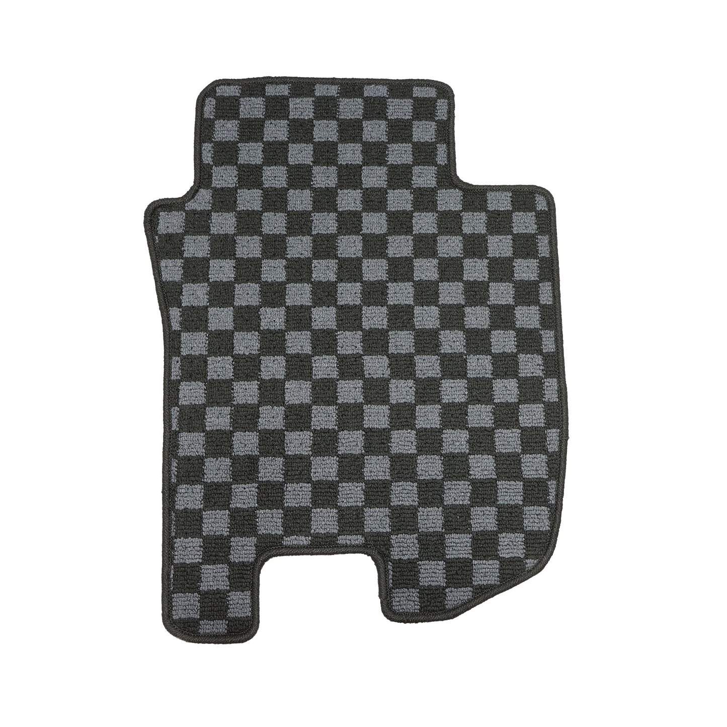 For 2015 2016 Honda Fit Front+Rear Checkered Flag Floor Mats Carpet Replacement
