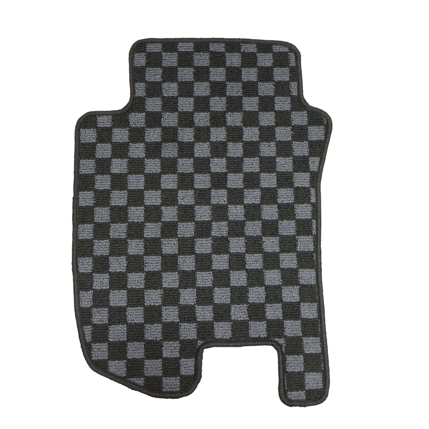 For 2015 2016 Honda Fit Front+Rear Checkered Flag Floor Mats Carpet Replacement