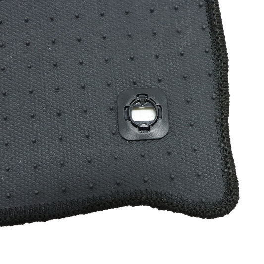 For 2015 2016 Honda Fit Front+Rear Checkered Flag Floor Mats Carpet Replacement