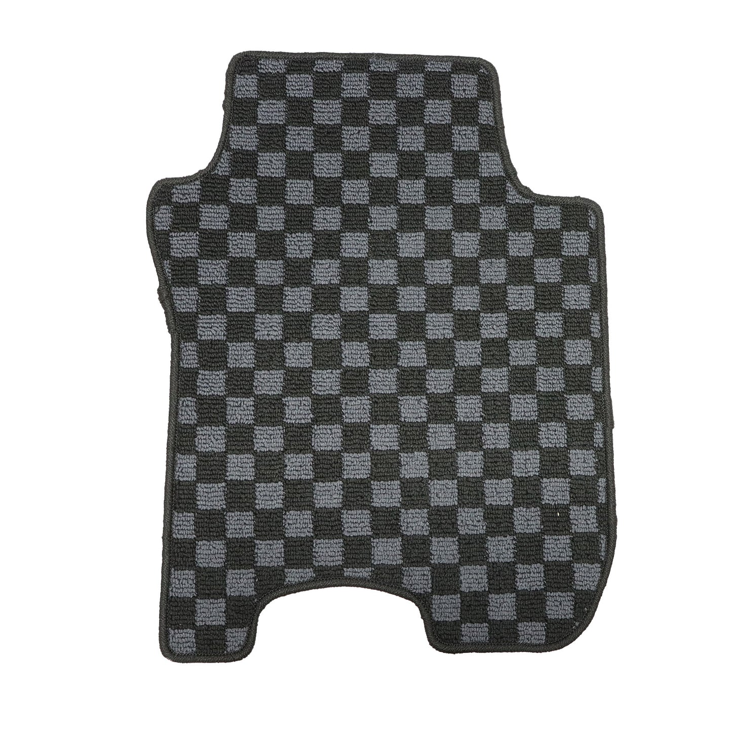 For 2009 2010 Honda Fit Front+Rear Checkered Flag Floor Mats Carpet Replacement