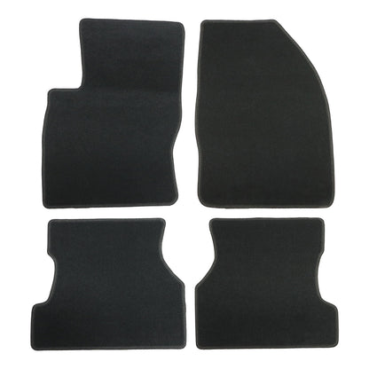 New For 2005-2011 Ford Focus Front & Rear Velour Floor Mats Carpet Black 4PCS