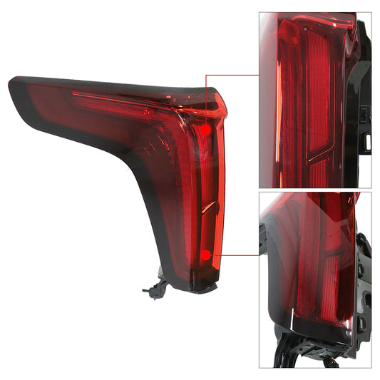 For 2020-2024 Cadillac XT6 Driver Side Left LED Tail Light Outer Lamp w/Bulb