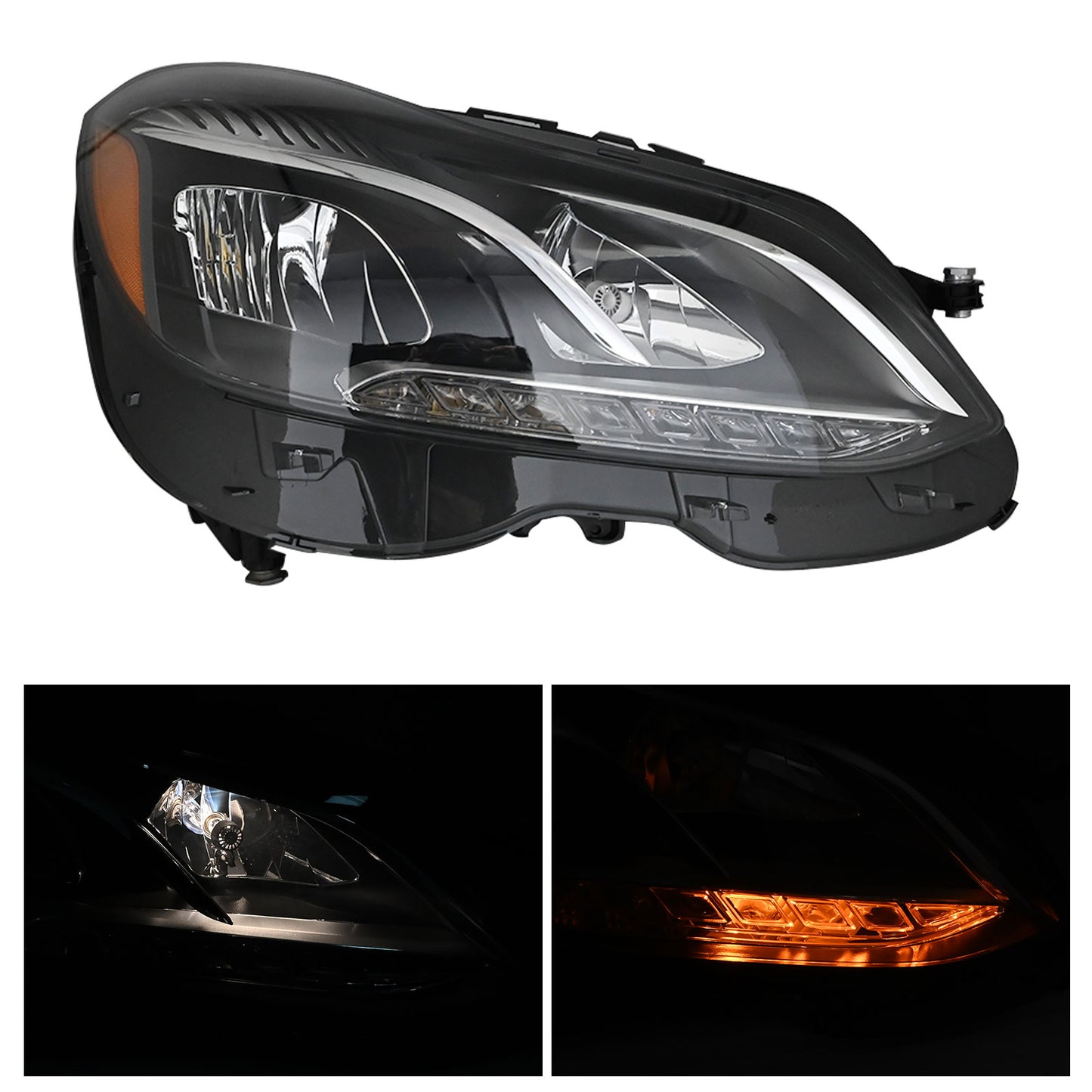 Fits for Mercedes W212 E-Class 14-16 LED Headlight Right Passenger Side Assembly