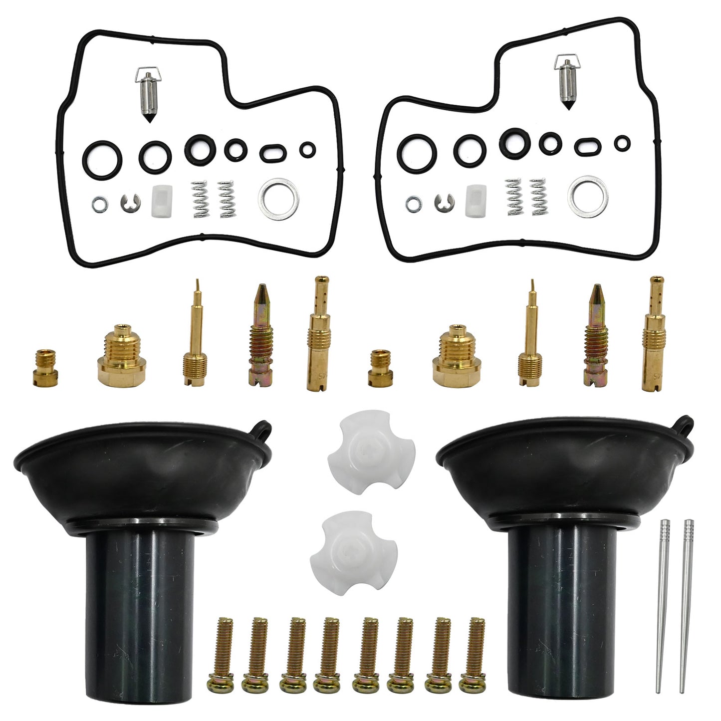 Carburetor Fix Kit Membrane Piston For 1997-2002 Honda Shadow Spirit VT1100C US