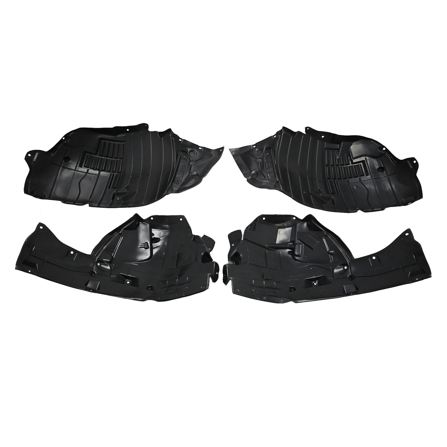 Inner Fender Liners Set of 4 Driver & Passenger Side For Infiniti Q50 2014-2023