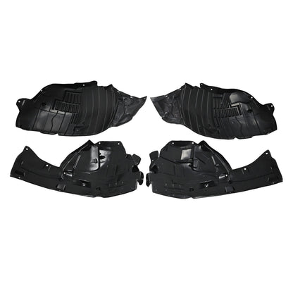 Inner Fender Liners Set of 4 Driver & Passenger Side For Infiniti Q50 2014-2023
