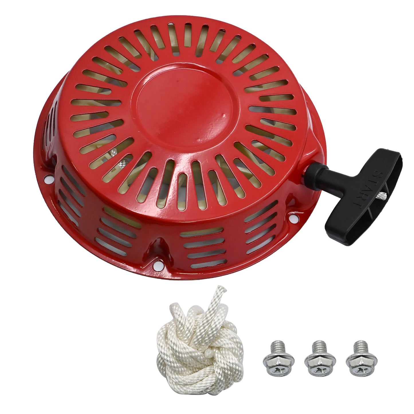 Pull Start Recoil Starter For Honda GX340 GX390 11HP 13HP Starter Rope & bolts