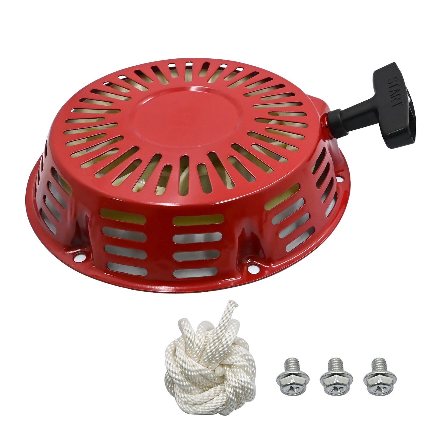 Pull Start Recoil Starter For Honda GX340 GX390 11HP 13HP Starter Rope & bolts