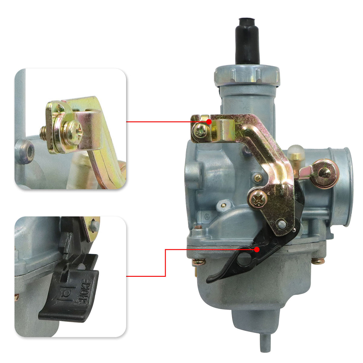 High Quality For Carburetor Carb With Throttle Cable Honda ATV Fourtrax