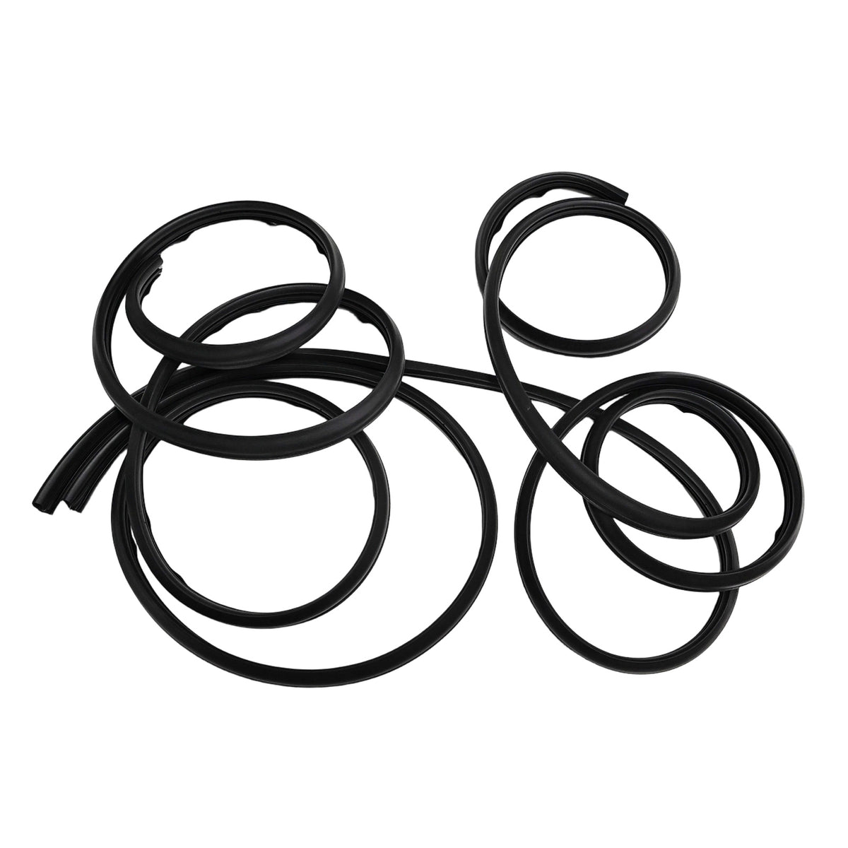 For Silverado Sierra Cab 2007-2013 Front LH & RH Door WeatherStrip X2 22766379