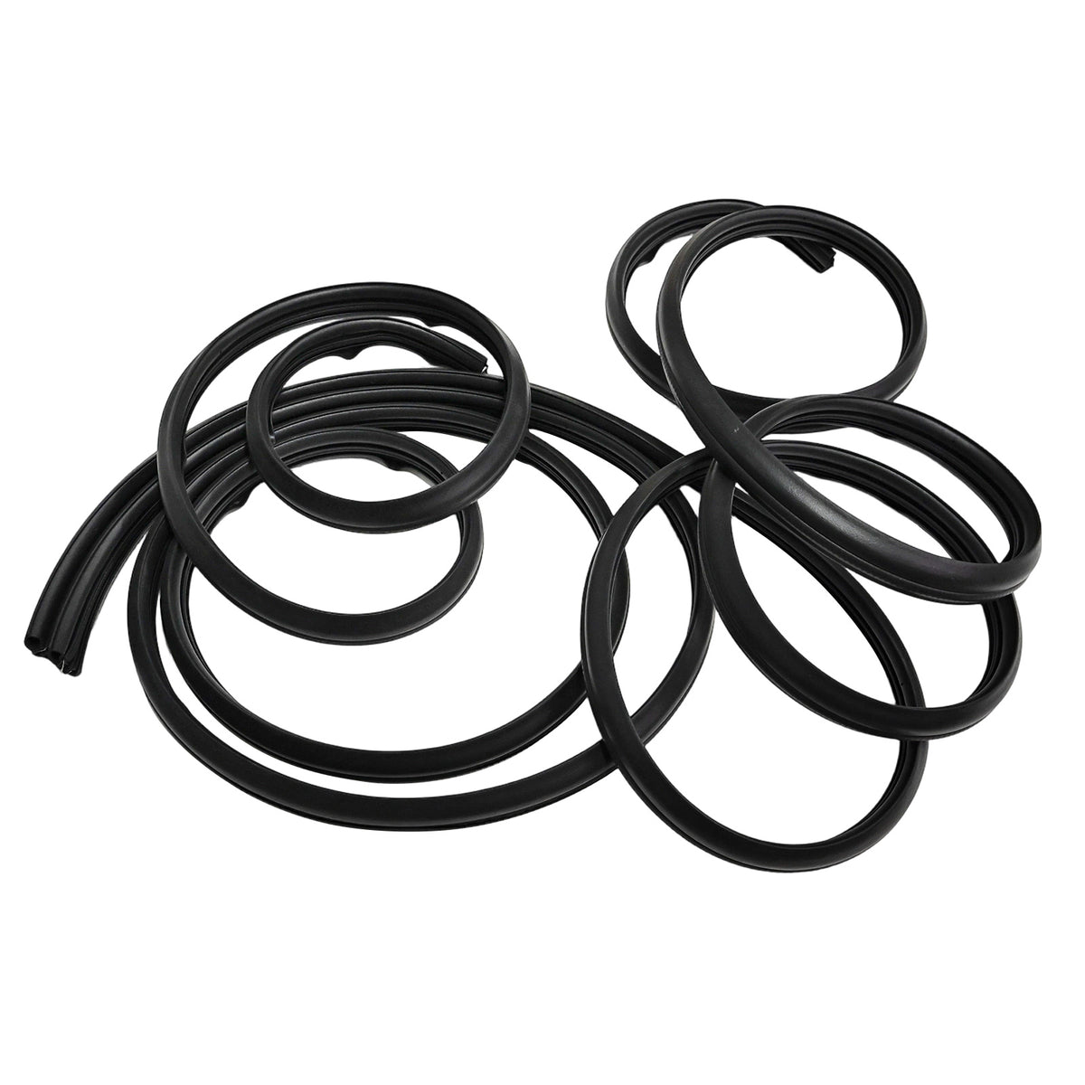 For Silverado Sierra Cab 2007-2013 Front LH & RH Door WeatherStrip X2 22766379
