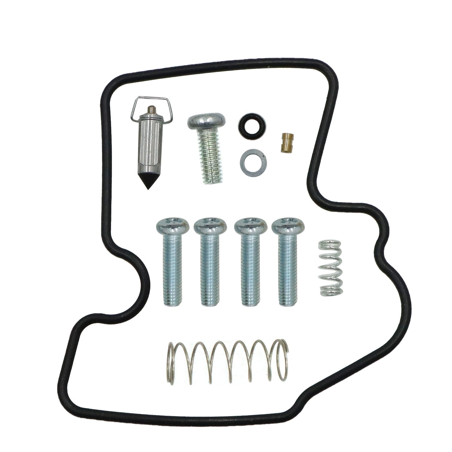 For Kawasaki Prairie Brute Force650 2013-2005 2x Carburetor Repair Rebuild Kit