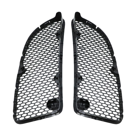 2PCS Front Hood Grille Cover For Mercedes SLK350 SLK280 R171 SLK300 2005-11