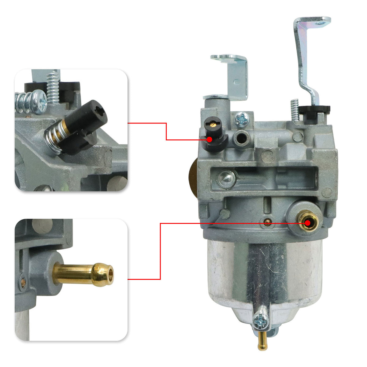 Fit Cable Carburetor BSV550-W Carb 5500 Watt Electric Generator