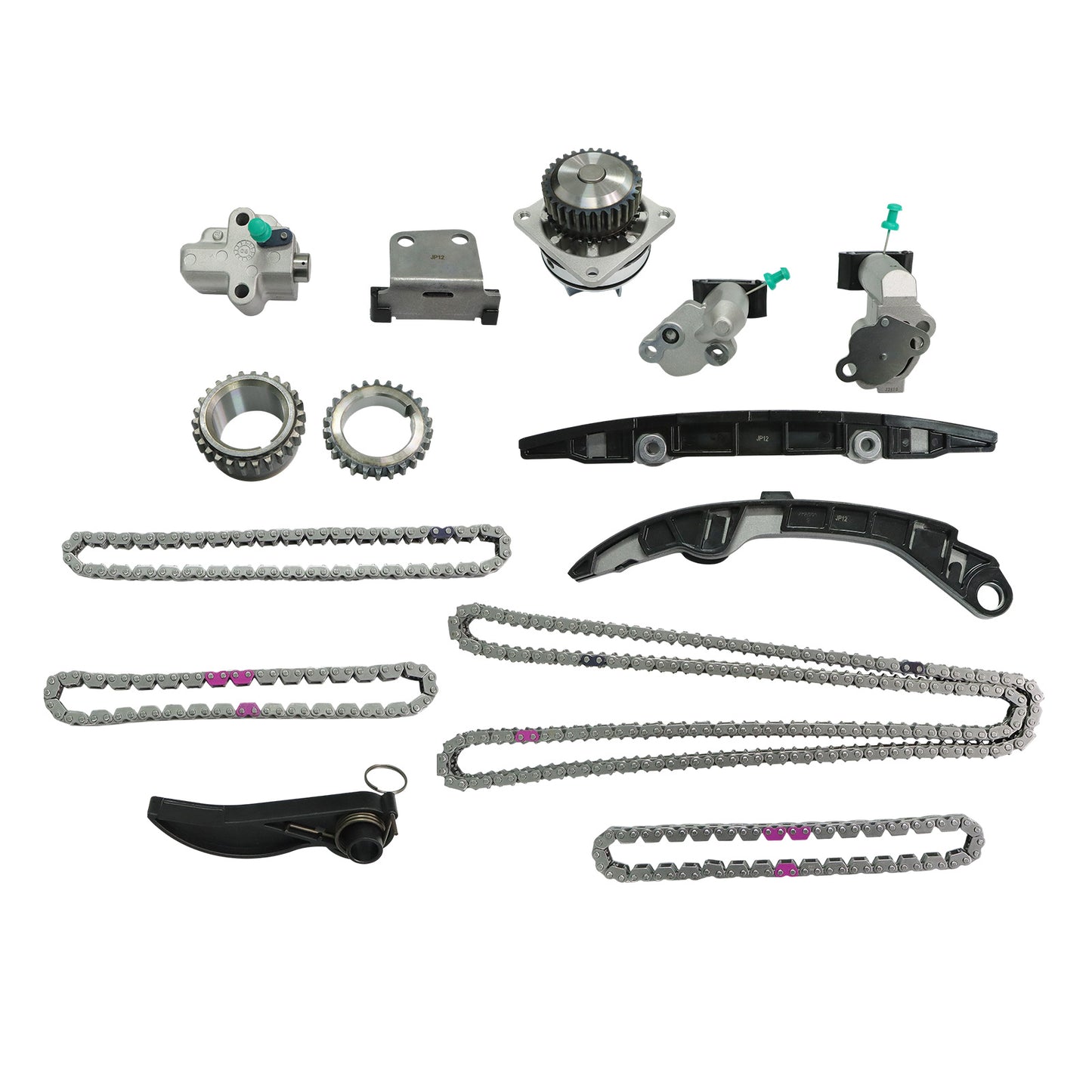 For Nissan Pathfinder Infiniti QX60 3.5L V6 Engine Water Pump Timing Chain Kit