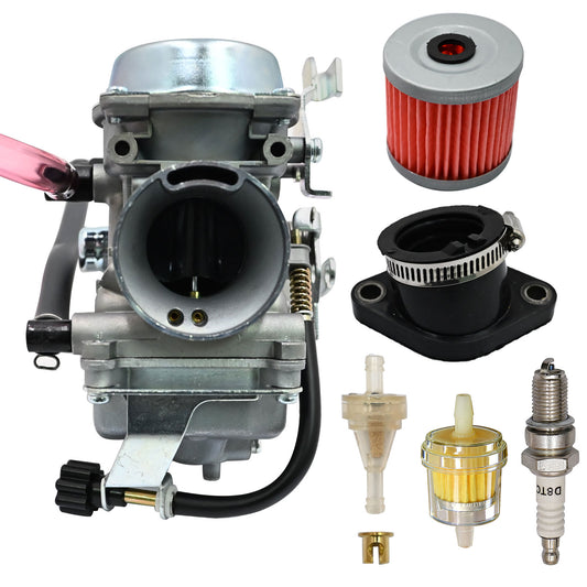 NEW For Kawasaki KLF300-B Bayou 300 2x4 1996-2004 Carburetor & Intake Manifold