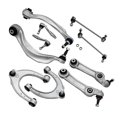 12X Front Control Arm with Ball Joint Sway Bar Link Kit For BMW 528i 535i 535d